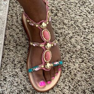 🤩 BCBGeneration Jeweled Sandals 🤩